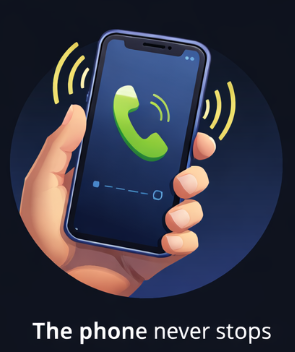 Phone constantly ringing